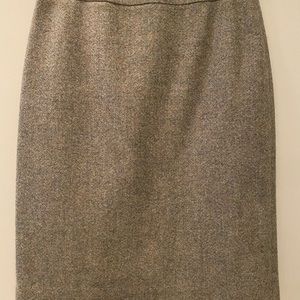 Brooks Brothers Olive Green skirt with zip back closure